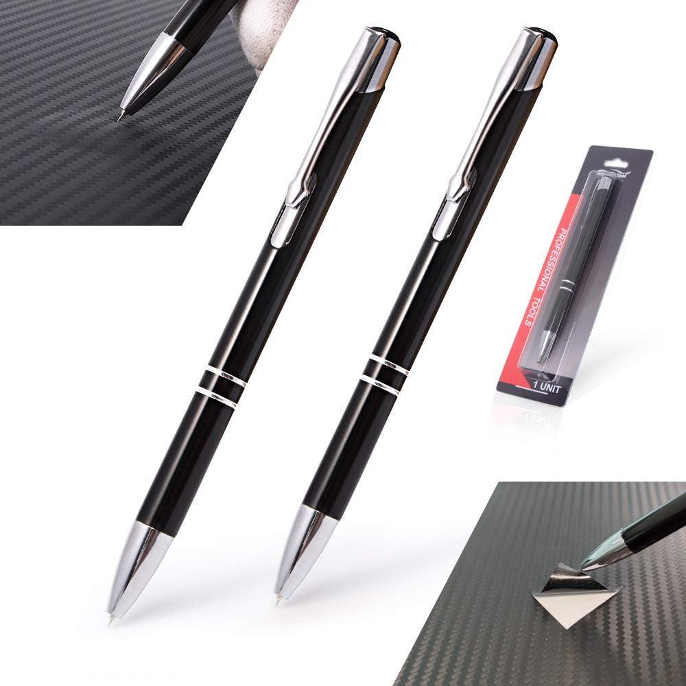 image2 Pcs Pin Pen Weeding Tool for Easy Weeding Vinyl Quick Air Release Vinyl Weeding Pen Retractable Weeding Pen Pin Tint Tools Pen Pin Pinpen Weeding Tool