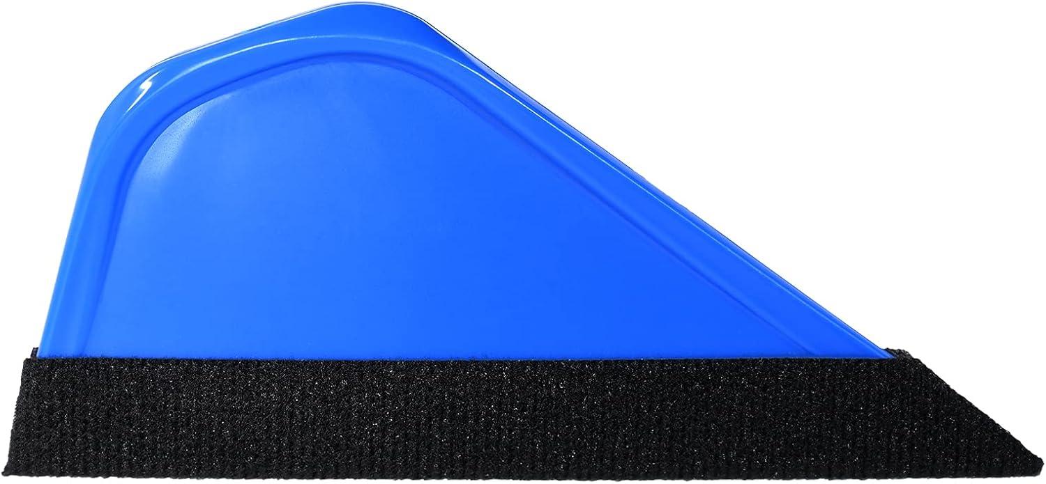 imageNEWISHTOOL 2 Pack 6quot Little Foot Squeegee with Felt Vinyl Wrap Squeegee with Sharp Pointed Blade for Hard to Reach Area Sign Making Air Bubble Removal Scraper Wallpaper Decal Stick Smoothing Tool