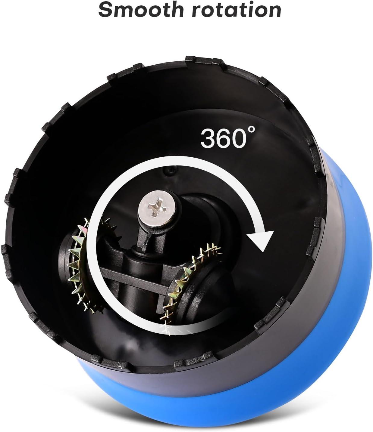 imageNEWISHTOOL Blue Wallpaper Perforating Tool Wall Paper Stripper Removal Scoring Tool Wallpaper Perforator and Scorer Remover Tool Wallcovering Separating Cutter Wheel Tool