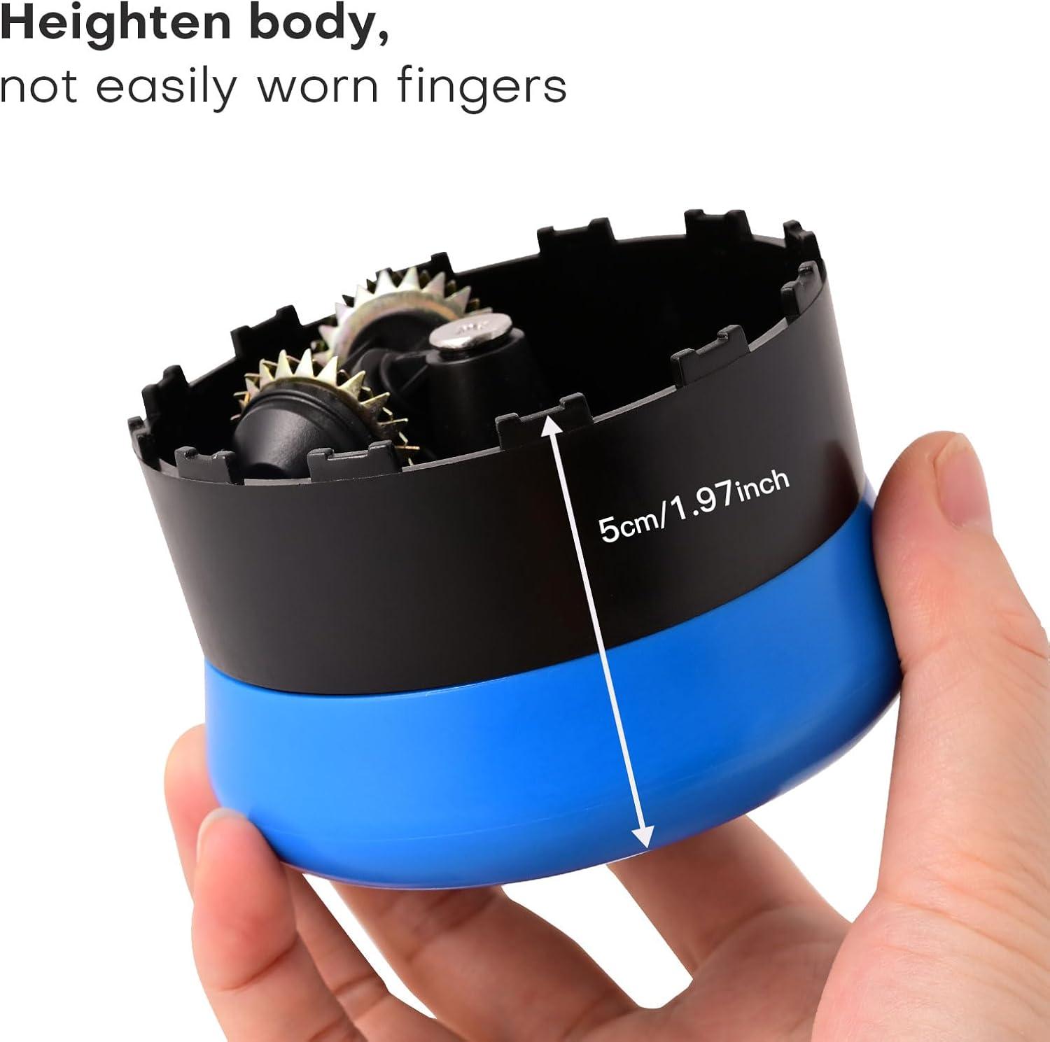 imageNEWISHTOOL Blue Wallpaper Perforating Tool Wall Paper Stripper Removal Scoring Tool Wallpaper Perforator and Scorer Remover Tool Wallcovering Separating Cutter Wheel Tool