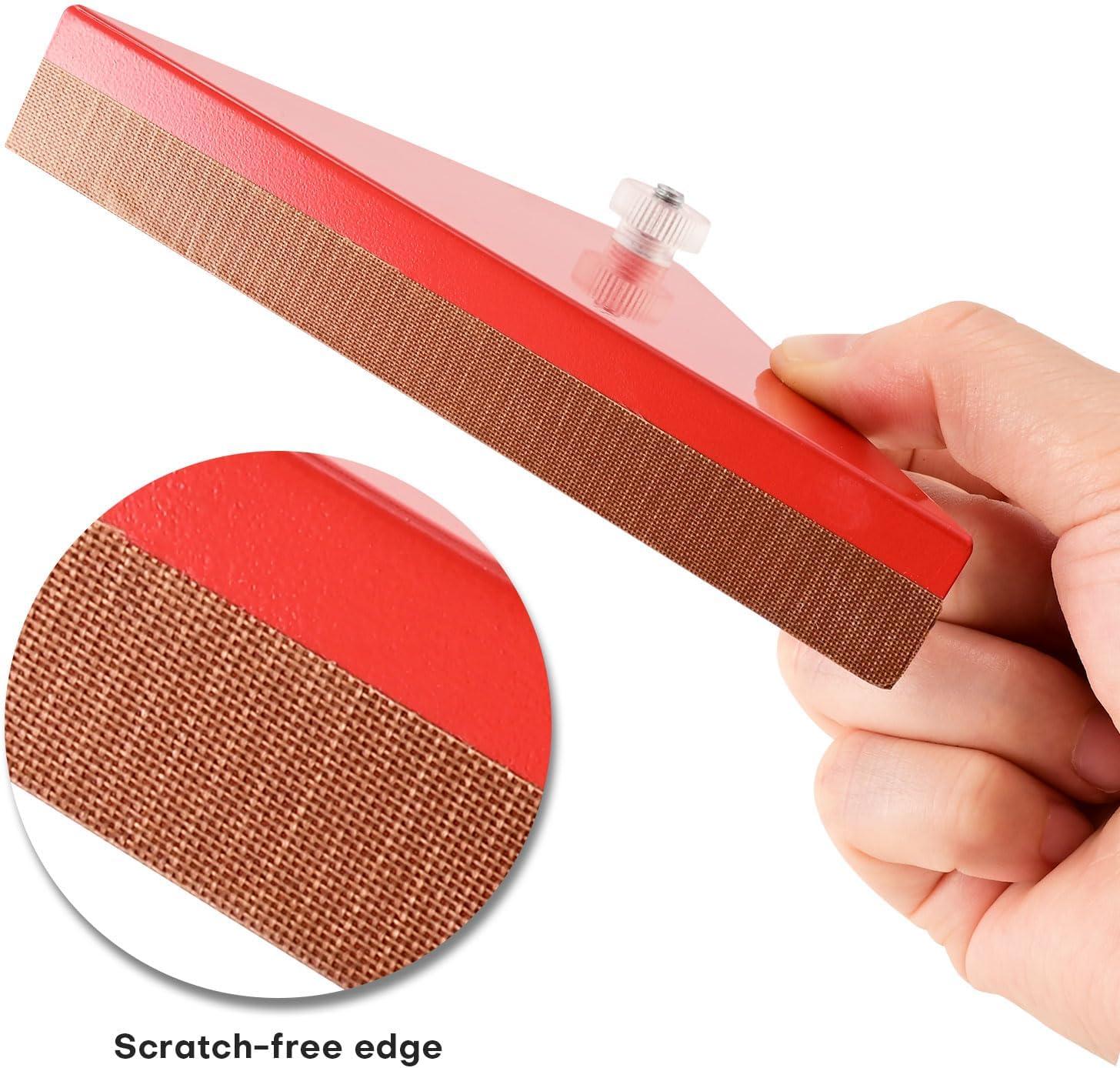 imageNEWISHTOOL Car Vinyl Wrap Tool Top Film Loading Tool 3 PCS Different Sizes Stainless Steel Made Film Loader with Suction Cup Speed Loader Tool for Car Roof Gaps Vinyl Loading Wrap Tools