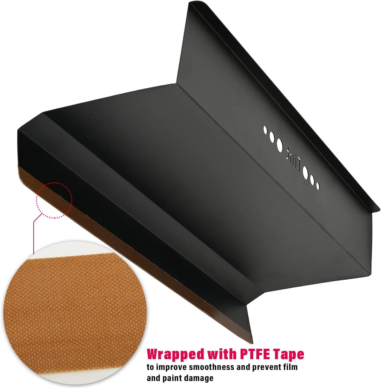 imageNEWISHTOOL Car Window Tint Tools Speed Loader Gasket Squeegee for Top ampamp Bottom Gap Wrap Film Installation PPF Squeegee Long Handle Squeegee Safety Vinyl Cutter and Film Cutting Knife Tint ToolsSpeed Loader