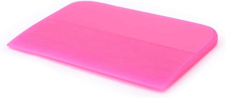 imageNEWISHTOOL PPF Squeegee for Vinyl Soft Rubber Scraper PPF Tools 3IN1 Small Squeegee for Paint Protection Film Installing Vinyl Wrap Window Tint Auto Glass Cleaning TPU Scraping Tool Scratch Free3 Colors