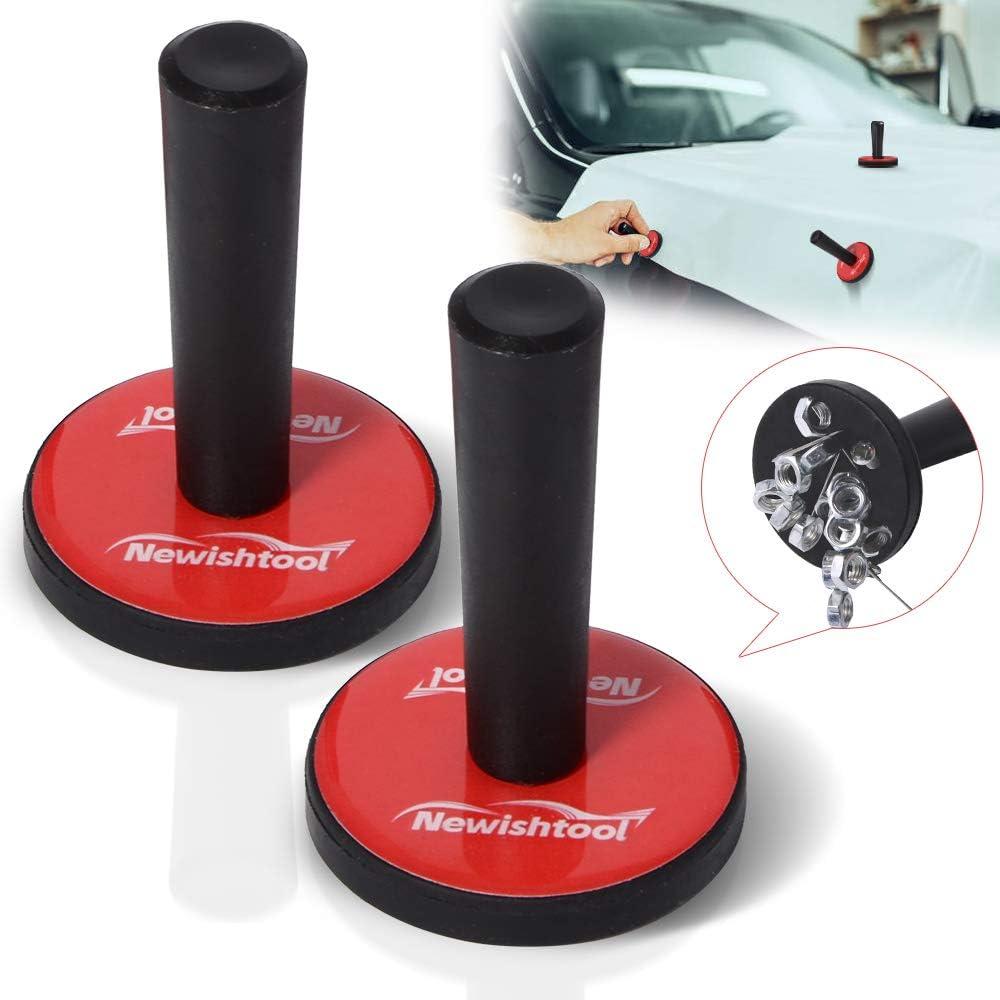 imageNEWISHTOOL Pro Vinyl Wraps Applicator Tool Kit Window Tint Film Car Wrapping Tools Includes 164Ft Knife Less Tape Felt Squeegee Plastic Scraper Wrap Knife and Blades Magnet Holders NT026ANT026