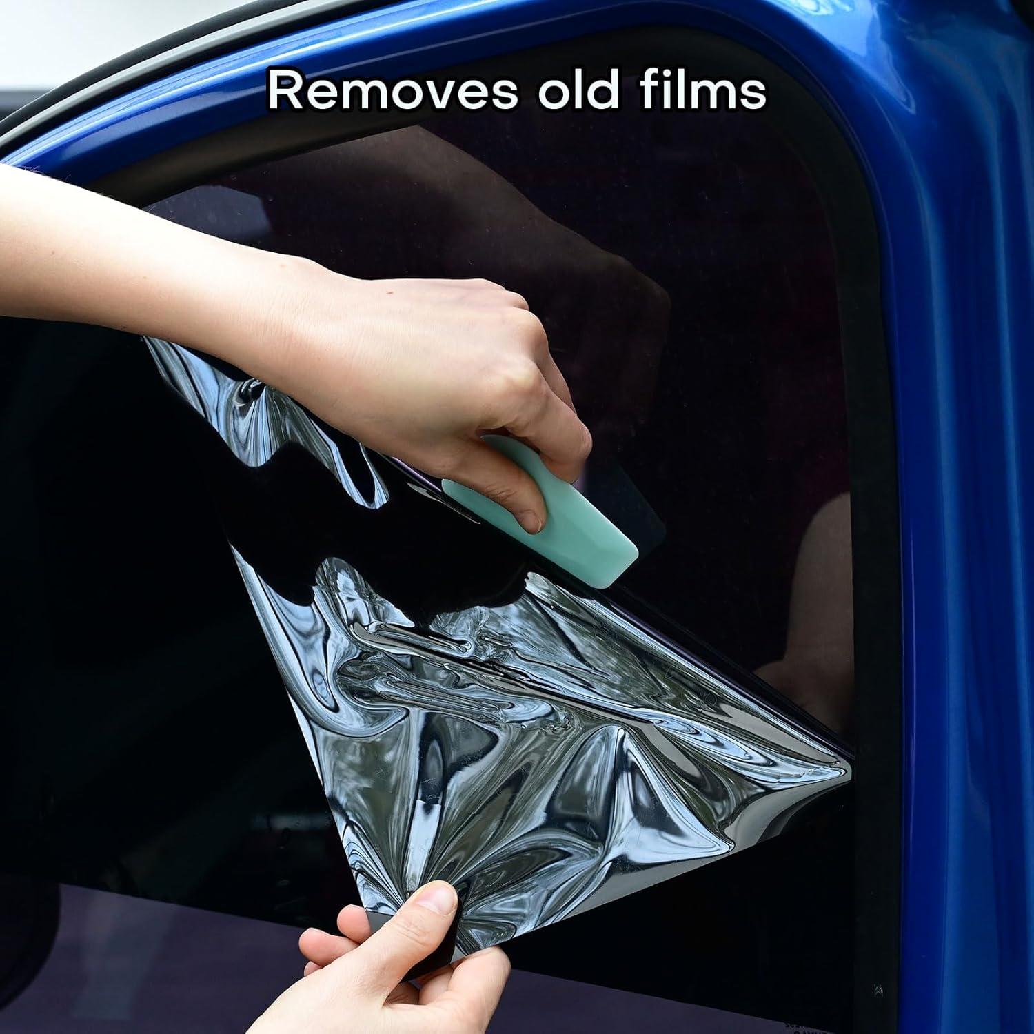 imageNEWISHTOOL Small Vinyl Scraper 20 Pcs Sturdy Plastic Scraper Tool for Vinyl Multifunctional Hard Card MultiEdge Scraper Tool for Window Tint Vinyl Wrap Install Decal Remover Sticker Label Scraper