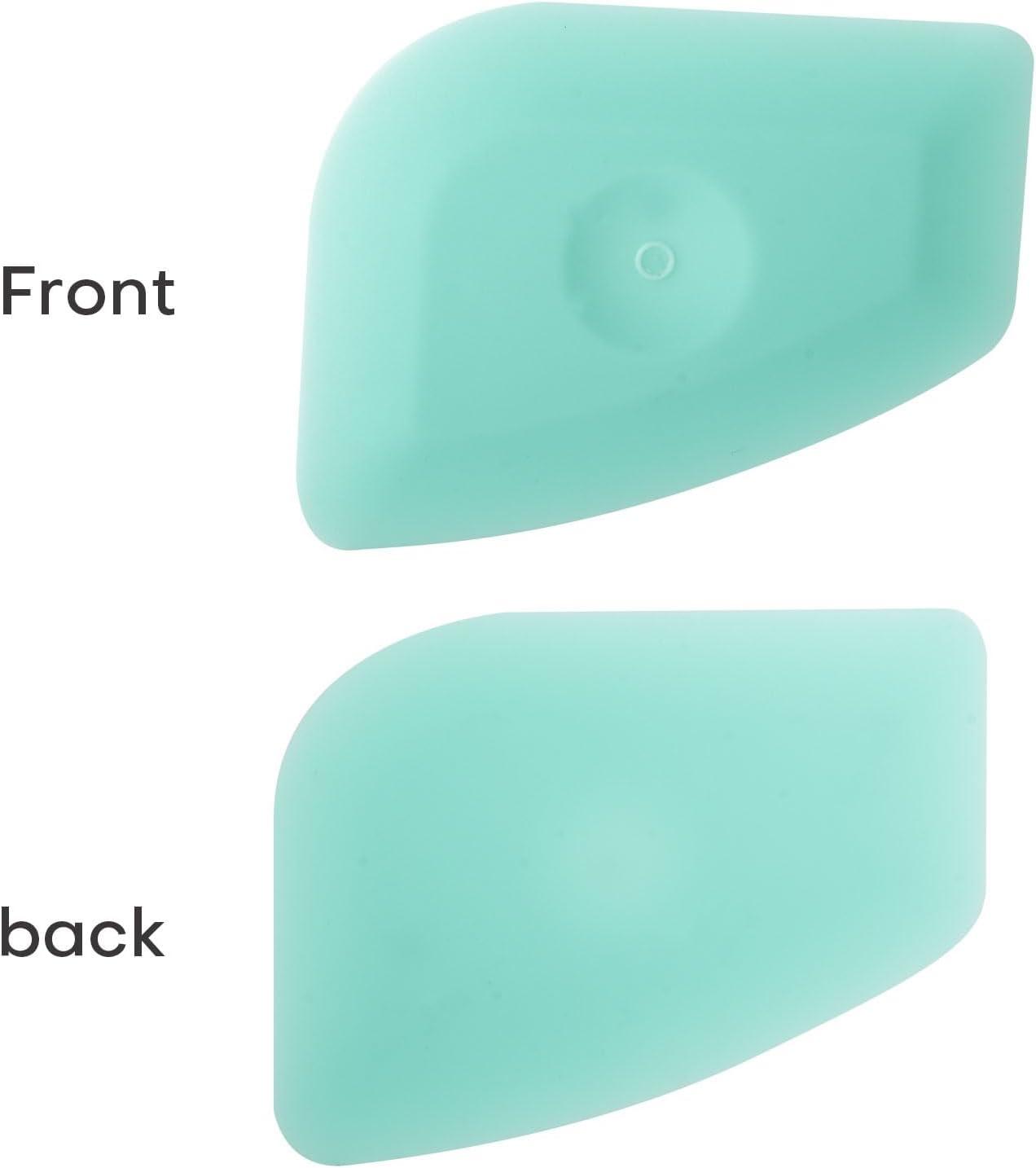 imageNEWISHTOOL Small Vinyl Scraper 20 Pcs Sturdy Plastic Scraper Tool for Vinyl Multifunctional Hard Card MultiEdge Scraper Tool for Window Tint Vinyl Wrap Install Decal Remover Sticker Label Scraper