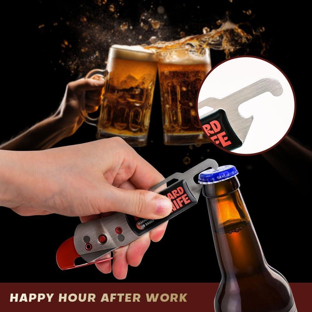 imageNEWISHTOOL Vinyl Wrap Cutter Guard Knife 2 PCS Body Guardy Knife Cutting Tool and 10 PCS Spare Razor Blades for Automotive Car Wrapping Window Tint Film Cutting Safety Backing Cutter Tool