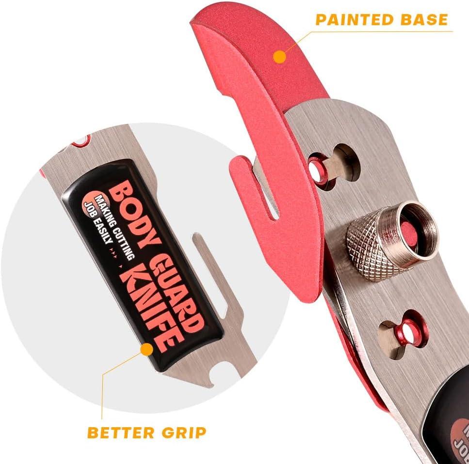 imageNEWISHTOOL Vinyl Wrap Cutter Guard Knife 2 PCS Body Guardy Knife Cutting Tool and 10 PCS Spare Razor Blades for Automotive Car Wrapping Window Tint Film Cutting Safety Backing Cutter Tool