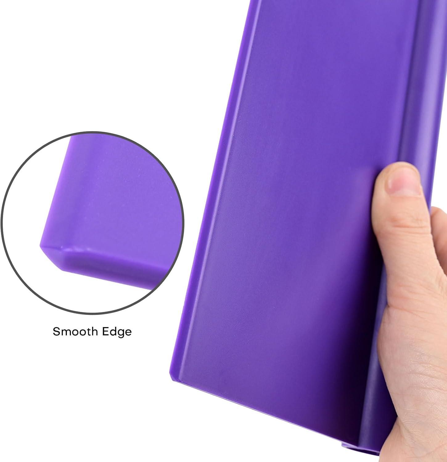 imageNEWISHTOOL Vinyl Wrap Squeegee Wallpaper Smoother 2 Pieces 33 cm  13 Inch Plastic Squeegee for Peel and Contact Paper Wall Paper Covering Decals Smoothing and Bubble Removal