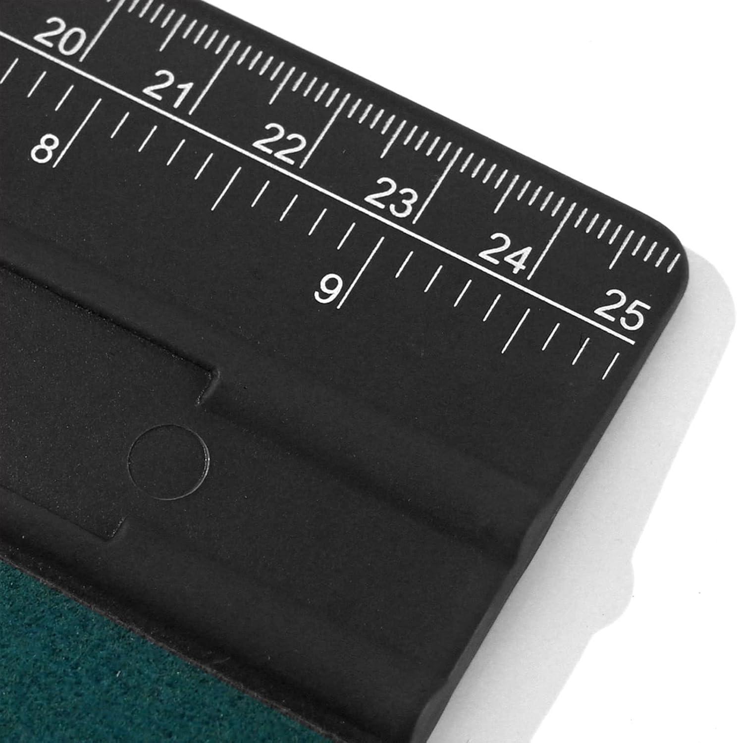 imageNEWISHTOOL Vinyl Wrap Squeegee for Vinyl Big Size Wallpaper Smoothing Squeegee 3 Pack 25CM Decals Squeegee with Ruler ampamp Micro Suede Felt Edge for Sign Making Graphic Window Tint Film ApplicationBlack