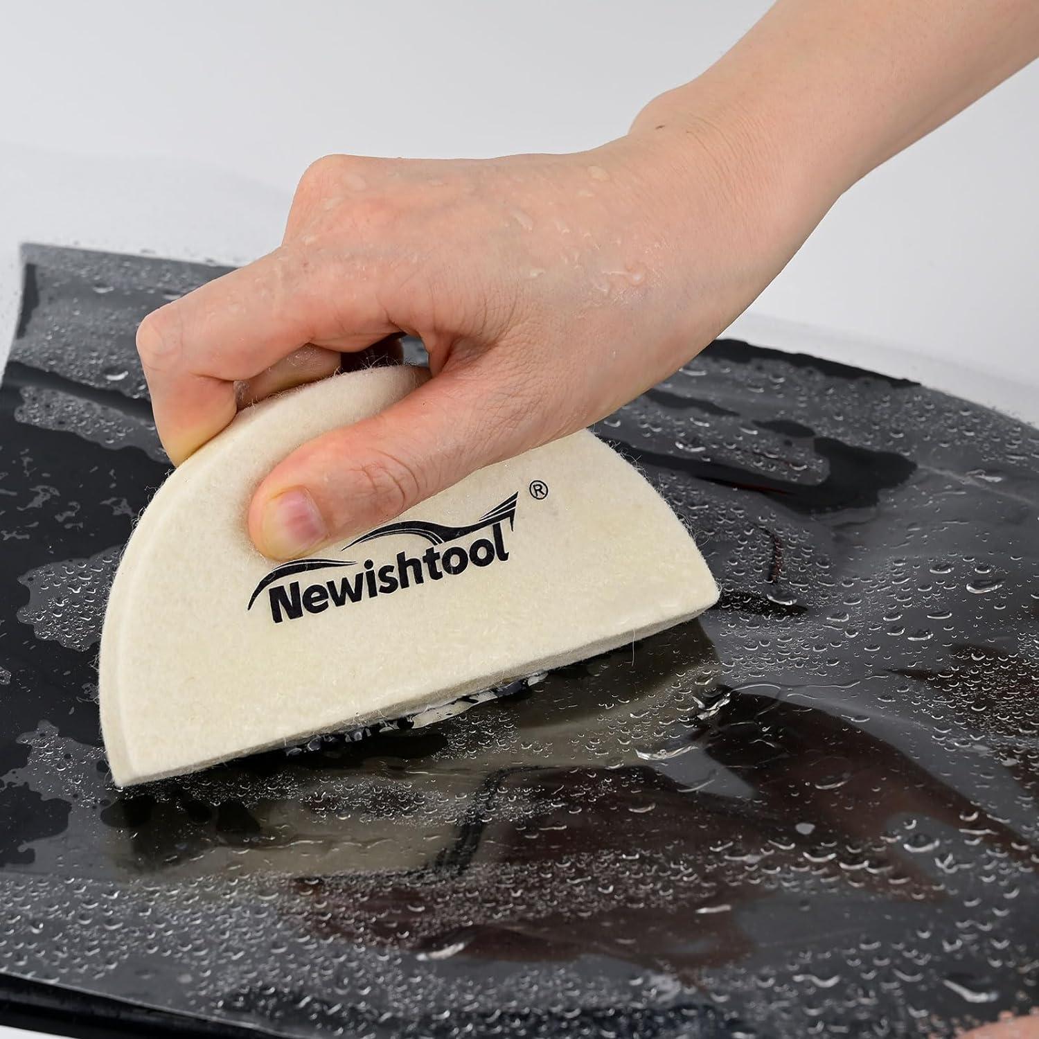 imageNEWISHTOOL Vinyl Wrap Tool Kit Window Tint Tools Car Wrap Kit Includes Magnet Holders Knife Tape Window Tint Squeegee Vinyl Squeegee ampamp Wrap Knife Blades for PPF Car Wrapping Installing