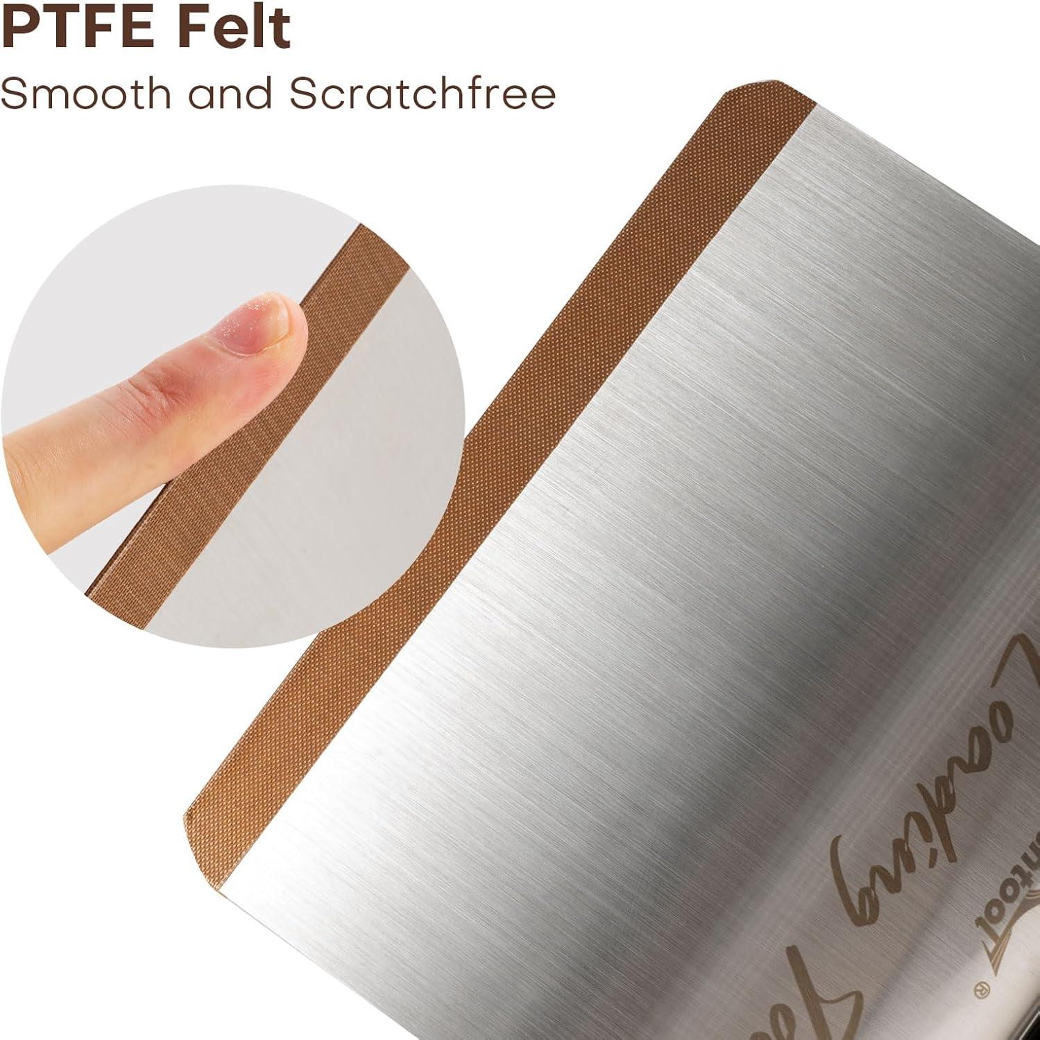 imageNEWISHTOOL Window Tint Tool Film Loading Tool 2 PCS Stainless Steel Speed Loader Auto Window Film Install Tool Top and Bottom Speed Loader Window Glass Sun Protection Film Tinting Tool