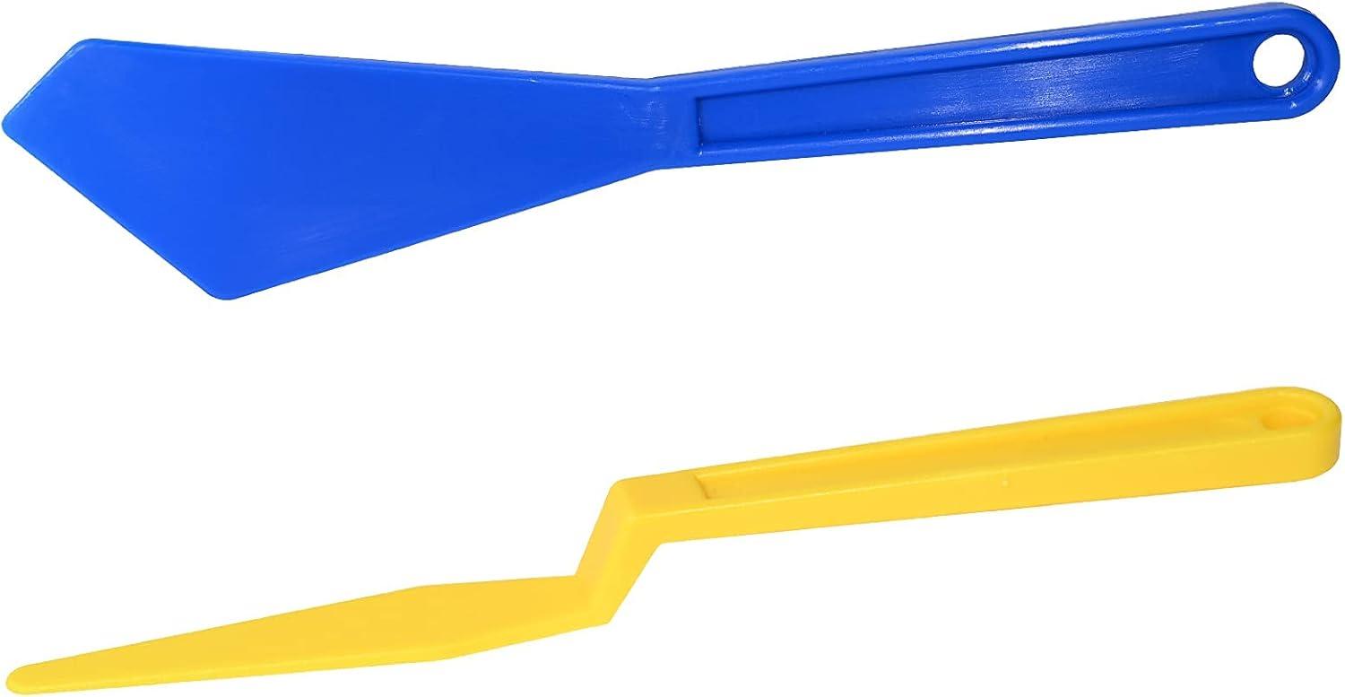 imageNEWISHTOOL Window Tint Tool Includes Long Handle Shank Gasket Squeegee and Corner Chisel Squeegee for Getting Tint in Tight Spots Hard to Reach Areas Car Door Tinting Film Tucking and Installing