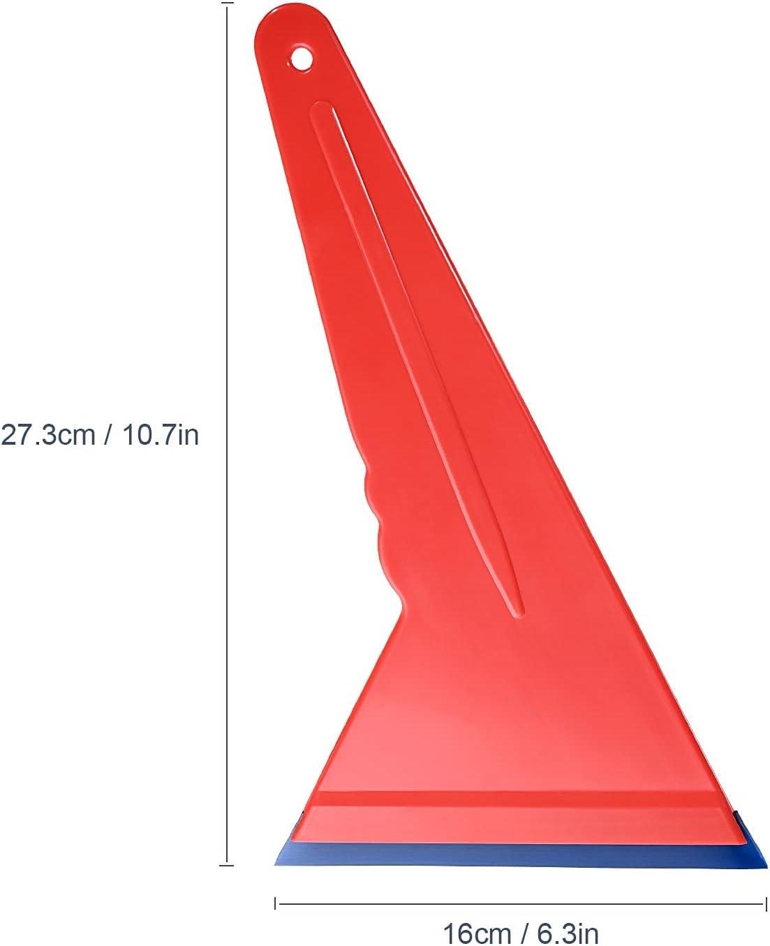 imageNEWISHTOOL Window Tint Tools 2 PCS Slammer Handle Squeegee with 63quot Insert Rubber Blade for All Side Door Windows and Back Windshield Ultra Slim Foot for PPF Film Installation ampamp Water Removal