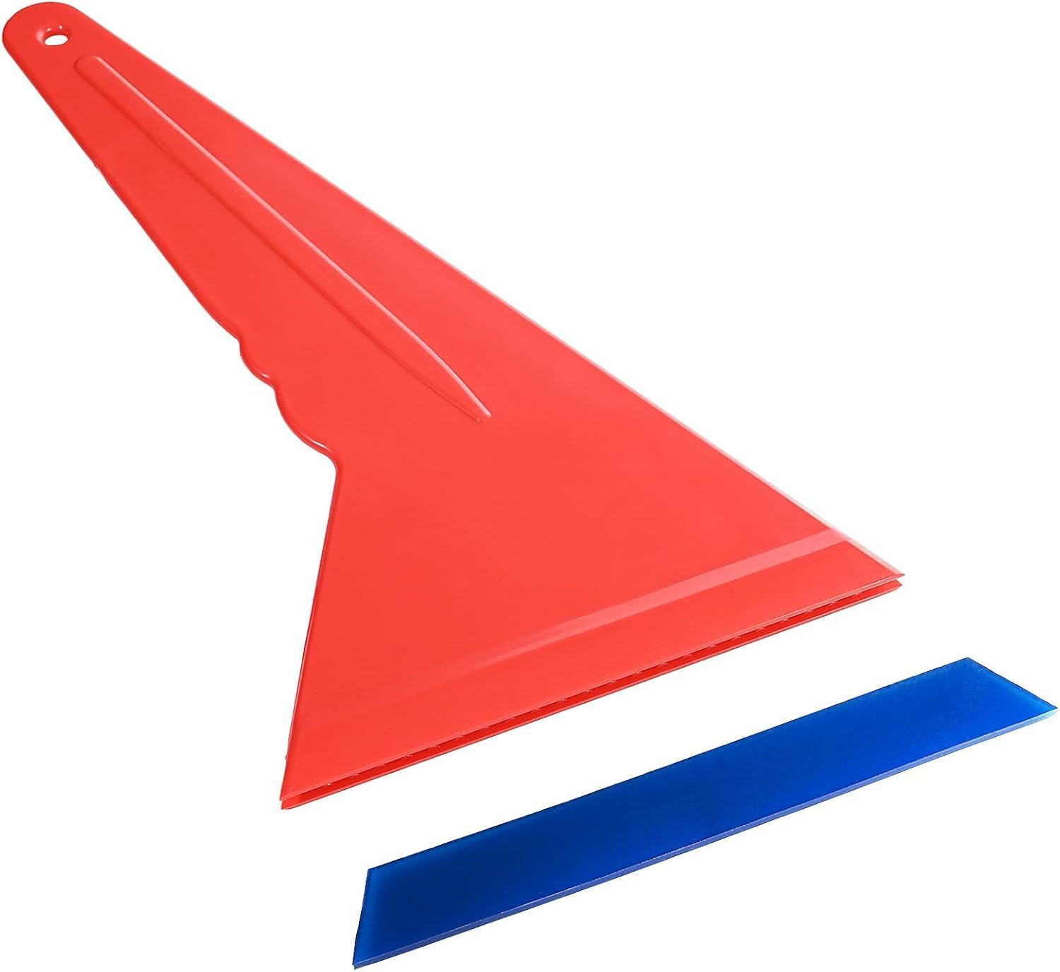 imageNEWISHTOOL Window Tint Tools 2 PCS Slammer Handle Squeegee with 63quot Insert Rubber Blade for All Side Door Windows and Back Windshield Ultra Slim Foot for PPF Film Installation ampamp Water Removal