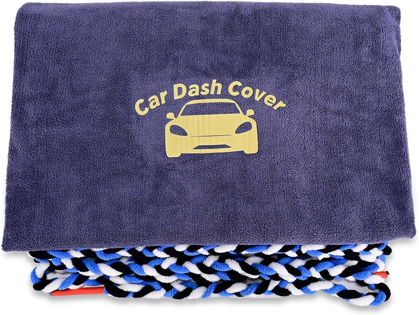 imageNEWISHTOOL Window Tinting Dash Protection Super Absorbent Dash Towel Microfiber Towel and Strand Soak Rope Tool Protective Control Water Shield for Windshield Film Install Scratch Free Tint Tools