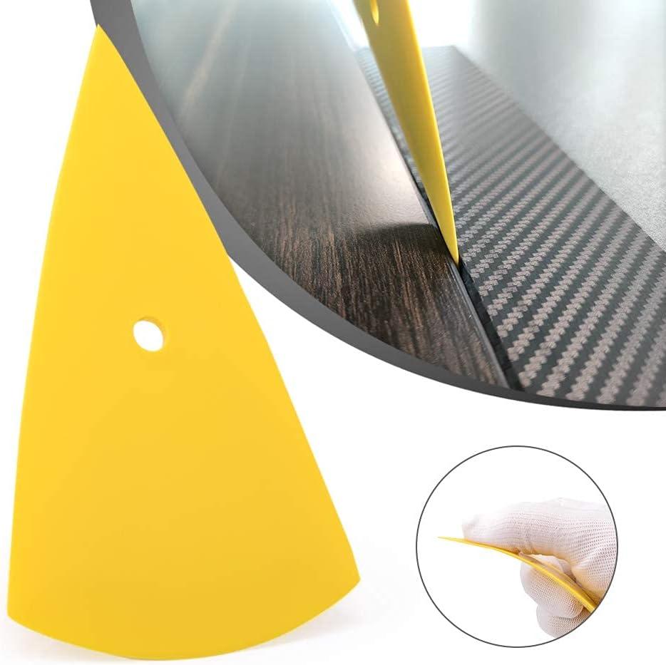 imageVehicle Tint Squeegee PPF Tools Car Wrap Kit Corner Shank Scraper Window Water Wiper Knife Blade Cutter Car Paint Protective Film Wrapping Kit Window Tint Tools PPF Installation Kit