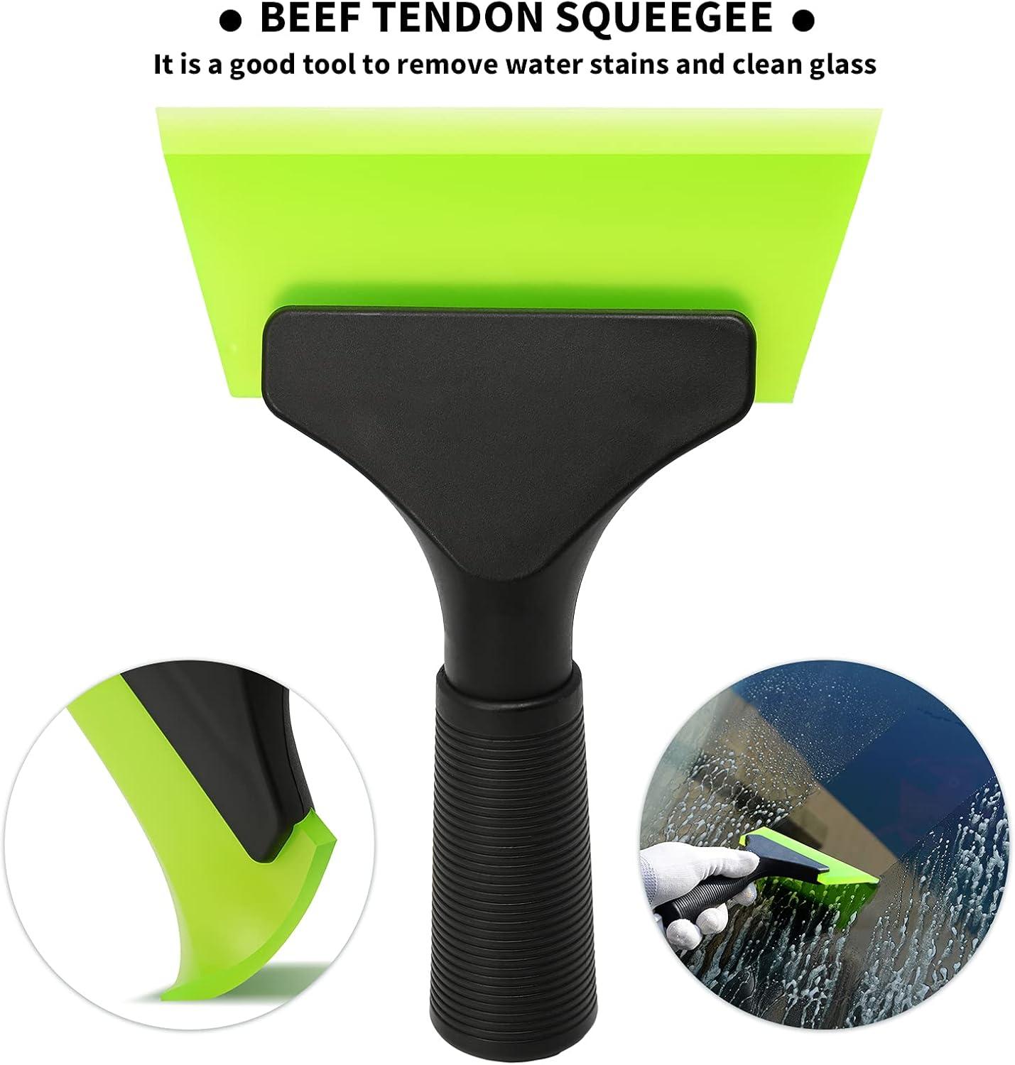 imageVehicle Tint Squeegee PPF Tools Car Wrap Kit Corner Shank Scraper Window Water Wiper Knife Blade Cutter Car Paint Protective Film Wrapping Kit Window Tint Tools PPF Installation Kit