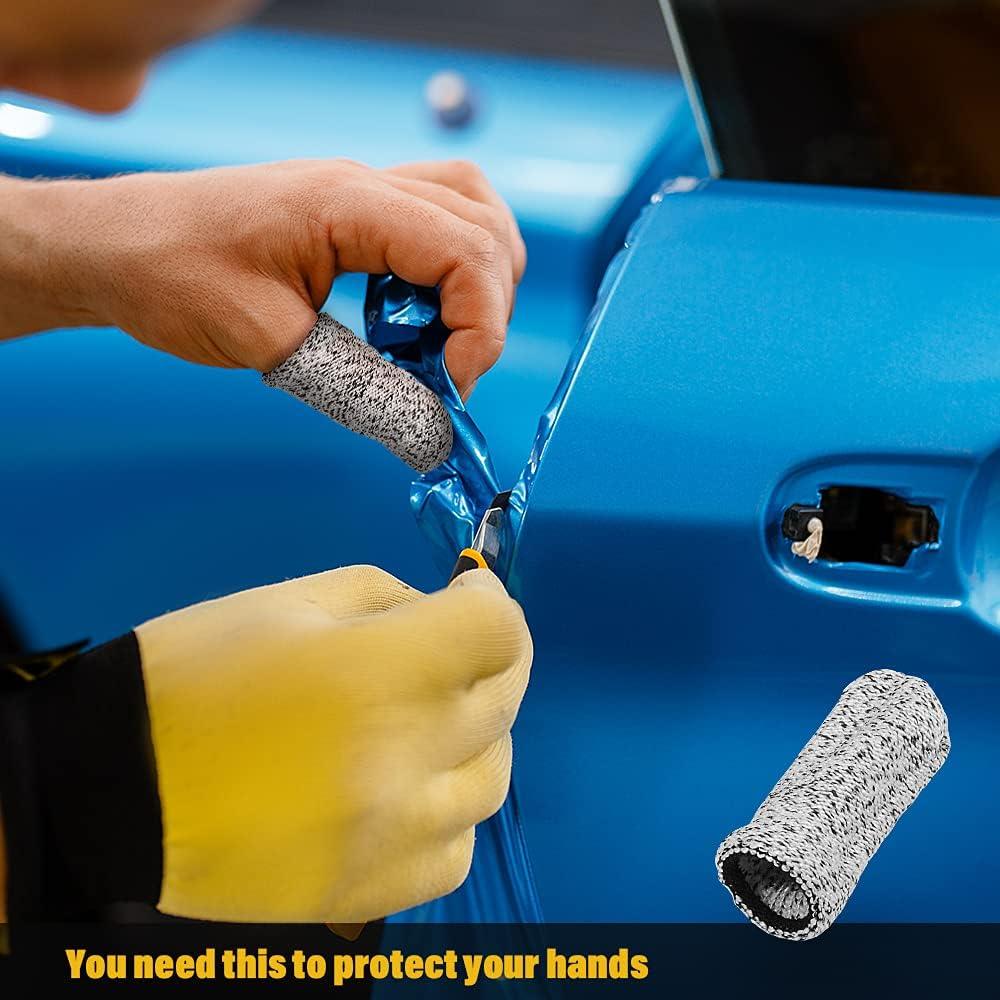 imageVehicle Tint Squeegee PPF Tools Car Wrap Kit Corner Shank Scraper Window Water Wiper Knife Blade Cutter Car Paint Protective Film Wrapping Kit Window Tint Tools PPF Installation Kit