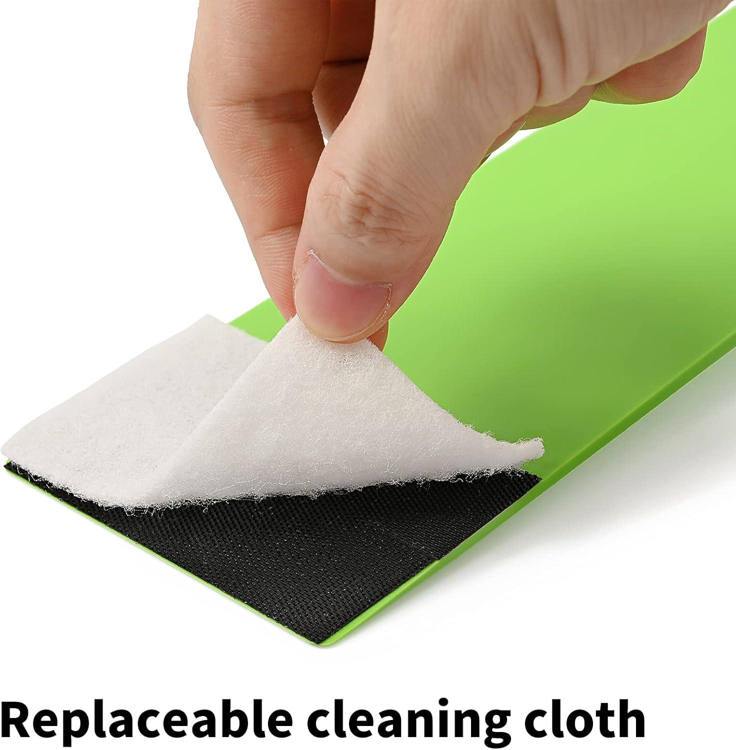 imageWindow Tint Tools Water Absorbing Soak Shield Rope  Automotive Bulldozer Squeegee  Scrubber Paddle Scraper with Replacement Pads for Windshield Cleaning