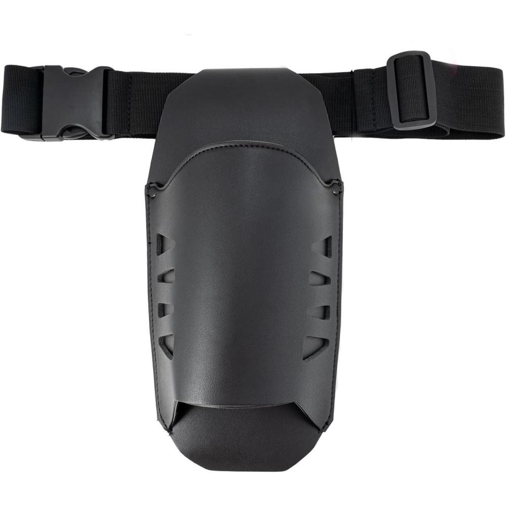 imageNEWISHTOOL Car Wrap Tools Heat Gun Carring Bag Window Tint Shrinking Heat Gun Waist Pouch Faux Leather Belt Pouch for Carring Vinyl Wrap Hot Air Gun Wrap Tools