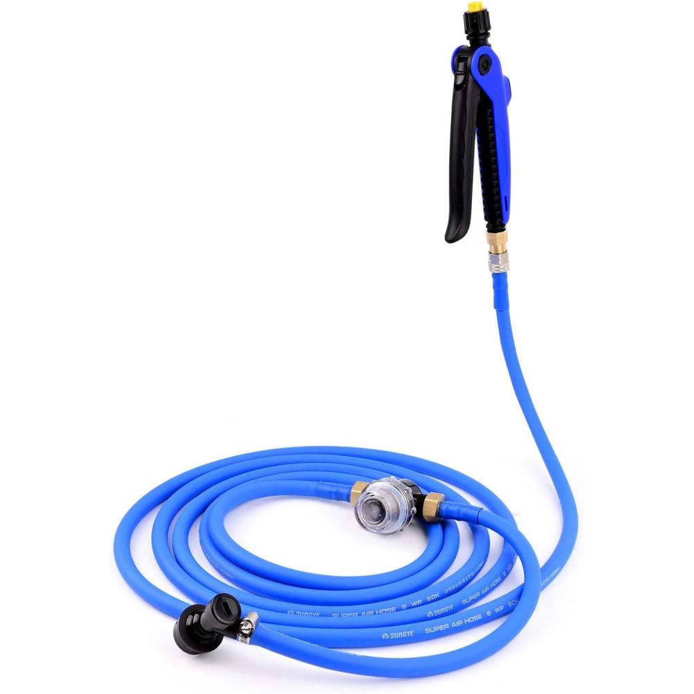 imageNEWISHTOOL Tint Tanks 4 Meters13 Feet Hose with 50 Mesh Micro Filter Sprayer for Window Tinting PPF Installing and Auto Detailing Mounting Solution