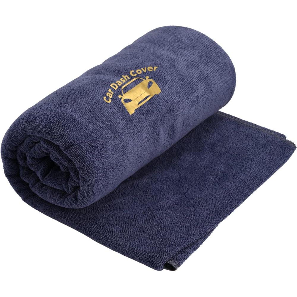 imageNEWISHTOOL Window Tint Tools Car Dash Tower Car Dashboard Protector Cover Mat Absorbent Cloth Towel for Car Dashboard Protecting Water Absorbing Mat Soak Shield Pad ExtraLarge 80inch x 48 inchGray