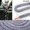 image10 Feet Soft Water Absorbent Rope Tint Tools Window Tint Film Install Water Drying Absorbed Rope Automotive Windshield Rope Car Door Glass Cleaning Tool Prevent Liquid Spreading Barrier Rope ToolThick