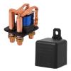 image24V 150 AMP Continuous Relay High Current Starter Switch OnOff Power Control Contactor Automotive Starter Relay SPDT Split Charger Normally OpenClosed Switch Relay for Boat Van Car