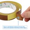 image54 Yards 1 Roll High Temperature Resistant PTFE Tape1 InchW X 196 InchesL Coated Fiberglass Adhesive fabric Tapes for Vacuum Sealer Hand Impulse Sealers Heat Sealing Food Packaging Machine