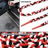 imageNEWISHTOOL 10 Ft Hand Braid Strand Soak Shield Rope for Car Window Tinting Car Wash Windshield Glass Gap Absorbent Drying Rope 3 Meters Microfiber Water Absorbed ToolSThin
