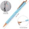 imageNEWISHTOOL 2 Pack Glitter Pin Pen Weeding Tool Air Relase Pen for Car Wrap Installation Vinyl Craft Adhesive Weeding and Removing Negative Pieces Shinny Sequins Weed Pens for VinylGlitter Blue