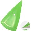 imageNEWISHTOOL 3 PCS Go Corner Contour Squeegee for Vinyl PPF Vinyl Wrap Window Tint Squeegee with Different Hardness Car Tinting Tool Pointed Triangle FineEdge Reach Flexible Plastic Card Scraper