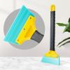 imageNEWISHTOOL 3 PCS TPU Rubber Squeegee with Different Hardness Blade All Purpose Window Cleaner Tool Snow Scraper Tool Car Squeegfee Vinyl Wrap Tool Window Tint Squeegee Water Remover