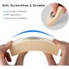 imageNEWISHTOOL 3 PCS Wool Felt Squeegee Window Tint Tools 1 Inch Thick Scratch Free Soft Woolen Squeegee for Vinyl Wrap Glass Tint Film Car Wrapping PPF Installation HalfMoon ShapedHalfMoon Shaped