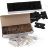 imageNEWISHTOOL 4 Pcs Long Handle Razor Blade Scraper with 100 PCS Plastic Blades and 100 PCS Metal Razor Blades Sticker Remover Glue Residue Scraper Tool Long Reach Razor Scraper for Hard to Reach Corner