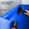 imageNEWISHTOOL 4Inch Sponge Seam Roller Rivet Roller for Vinyl Wrap 2 Pack Foam Roller Car Wrapping Applicator Tools for Rolling Over Rough Textured Uneven Surfaces Scratch Free Film Roll Tools