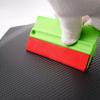 imageNEWISHTOOL 5 Inch Big Buffer Felt Squeegee for Vinyl Sensitive Materials Tinting Film Wrap Application Wallpaper Smoothing Sticker Decals Installation 5 PCS ScratchFree Soft Plastic Card Scraper Tool
