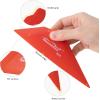 imageNEWISHTOOL 5Pack Window Tint Tools Triangle Squeegee 100A Hardness Black Corner Tool With MultiEdge for PPF Car Wrapping Film ApplicationRed80a