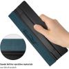 imageNEWISHTOOL 7 In 1 Vinyl Squeegee Tool Different Sizes Plastic Scraper Cards with Micro Fiber Suede Felt Edge Felt Squeegee Set for Wallpaper Smoothing Car Wrapping Window Tinting and PPF Installing3 Pcsblack