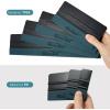 imageNEWISHTOOL 7 In 1 Vinyl Squeegee Tool Different Sizes Plastic Scraper Cards with Micro Fiber Suede Felt Edge Felt Squeegee Set for Wallpaper Smoothing Car Wrapping Window Tinting and PPF Installing7 Pcsblack