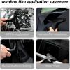 imageNEWISHTOOL AllPurpose Small Silicone Squeegee for Car ampamp Home Cleaning 3 Pack Window Tint Scraper for Car Windshield Shower Bathroom Glass Door WashingAll Black