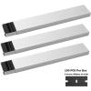 imageNEWISHTOOL Black Plastic Razor Blades 300 PCS Double Edged Replacement for Scraper and Safety Glass Use  15 Inch for Removing Label Decal ampamp AdhesiveBlack