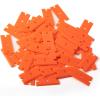 imageNEWISHTOOL Black Plastic Razor Blades 300 PCS Double Edged Replacement for Scraper and Safety Glass Use  15 Inch for Removing Label Decal ampamp AdhesiveOrange