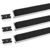 imageNEWISHTOOL Black Plastic Razor Blades 300 PCS Double Edged Replacement for Scraper and Safety Glass Use  15 Inch for Removing Label Decal ampamp AdhesiveBlack