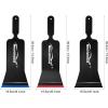 imageNEWISHTOOL Bulldozer Squeegee Kit Tint Tools Long Handle Rubber Squeegee for FrontBack Rear Window Film Application Pack of 3 Different Durometer Blade Replaceable Auto Flat Glass Tint Squeegee3 pcs Squeegee