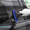imageNEWISHTOOL Car Glass Small Window Squeegee Auto Water Blade Side Mirror Water Wiper Shower Squeegee for Glass Doors 59quot Blade 75quot Long Handle Silicone Squeegee 3 PackBlackblue