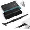imageNEWISHTOOL Car Window Tint Installation Kit  Vinyl Wrap Tools With Felt Squeegee Micro Squeegee Razor Blade Knife