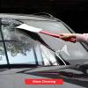 imageNEWISHTOOL Extended Long Handle Bulldozer Squeegee Window Tint Squeegee with Soft Rubber Lip and Metal Handle for Hard to Reach Areas Windshield Rear Back Window Glass Cleaning Tinting and Washing