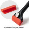 imageNEWISHTOOL Long Handle Scraper Tool Kit includes 2 Pcs Razor Blade Scraper and 20 PCS 15 inch Metal Razor Blades Long Reach Sturdy Scraper Tool for Glue Residue Label Sticker Removal Oven Cleaning